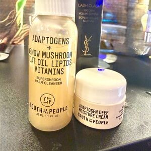 Youth to the People Skincare Set + YSL Mascara